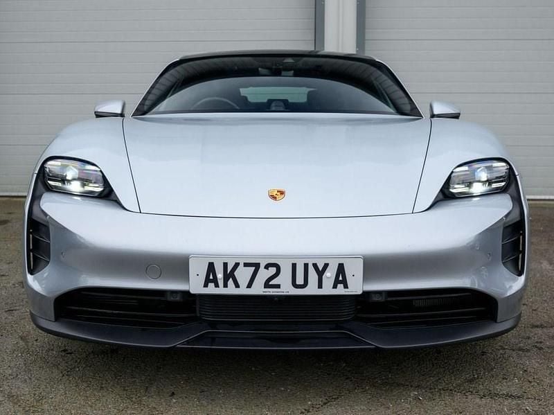 Used Porsche Taycan Performance Package 11 kW (15 HP) 2022 Silver Sedan