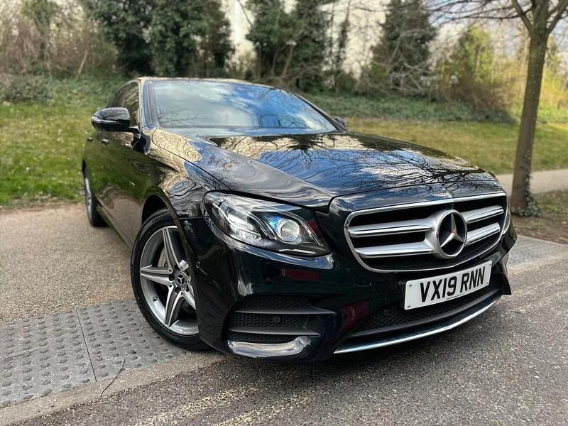 Black Used 2019 Mercedes E300 AMG Line Premium Sedan | £19,799 (Good price) - Image 1/4