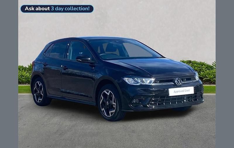 New VW Polo R-line 115 HP (84 kW) 2025 Black Hatchback