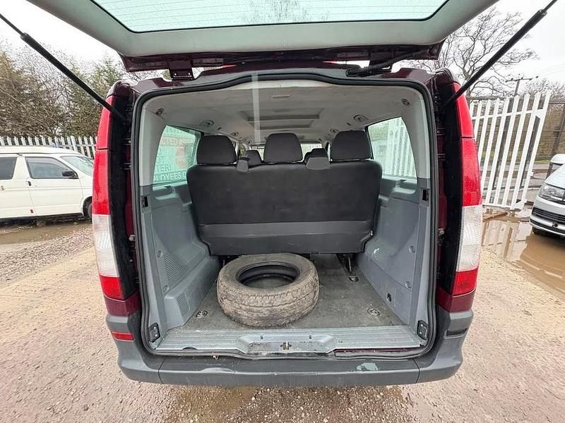 Used Mercedes Vito 200 HP (147 kW) 2007 Red Van