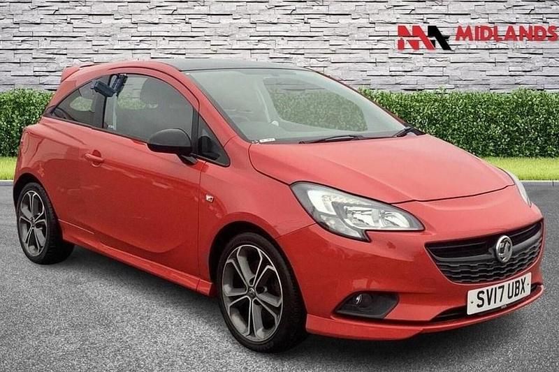 Used Vauxhall Corsa Edition 150 HP (110 kW) 2017 Red Hatchback