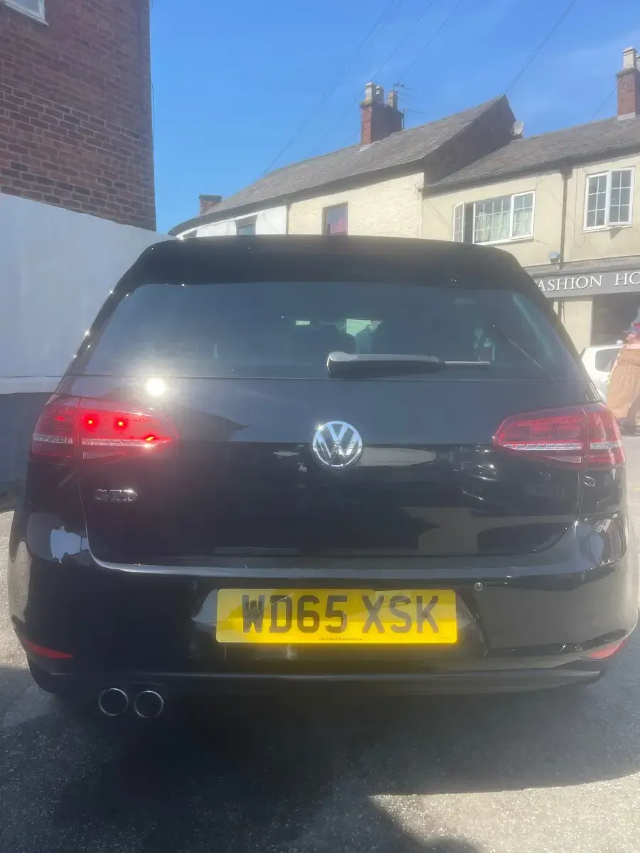 Used VW Golf VII GTD 2016 Black Hatchback