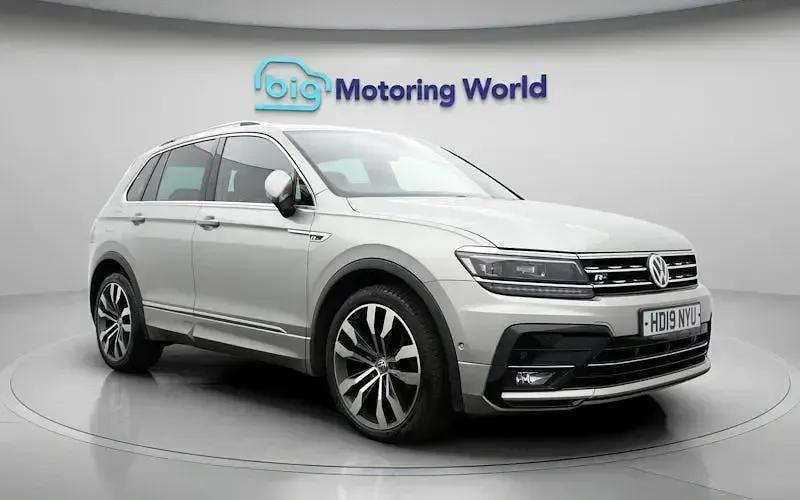 Used VW Tiguan R-line 150 HP (110 kW) 2019 Silver SUV