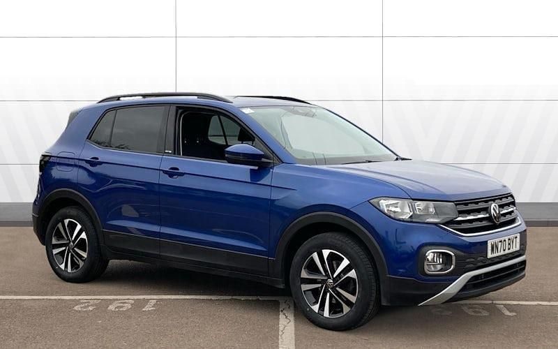 Blue Used 2020 VW T-Cross United SUV | £12,523 (A bit pricey) - Image 1/4