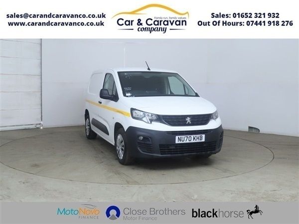 White Used 2020 Peugeot Partner S MPV | £7,020 (Good price) - Image 1/1