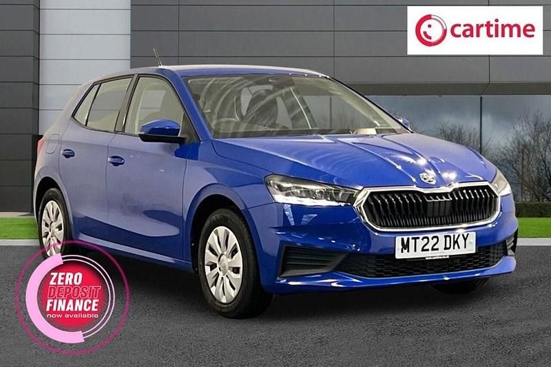 Blue Used 2022 Skoda Fabia Hatchback | £10,899 (Super price) - Image 1/4