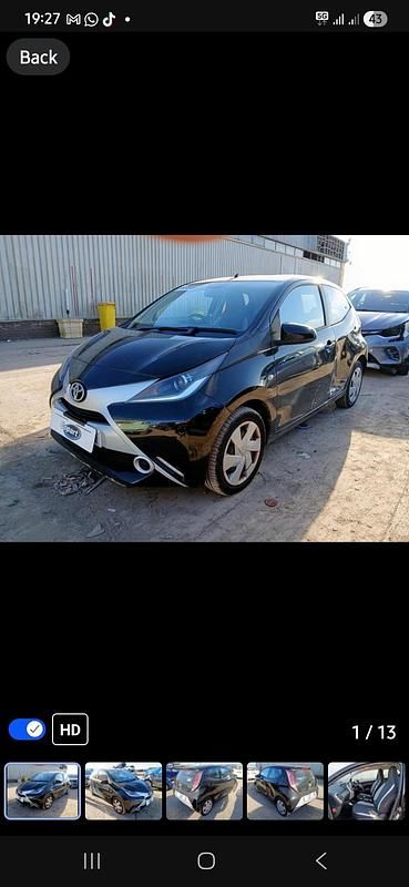 Black Used 2016 Toyota Aygo X-play Hatchback | £4,500 (Super price) - Image 1/4