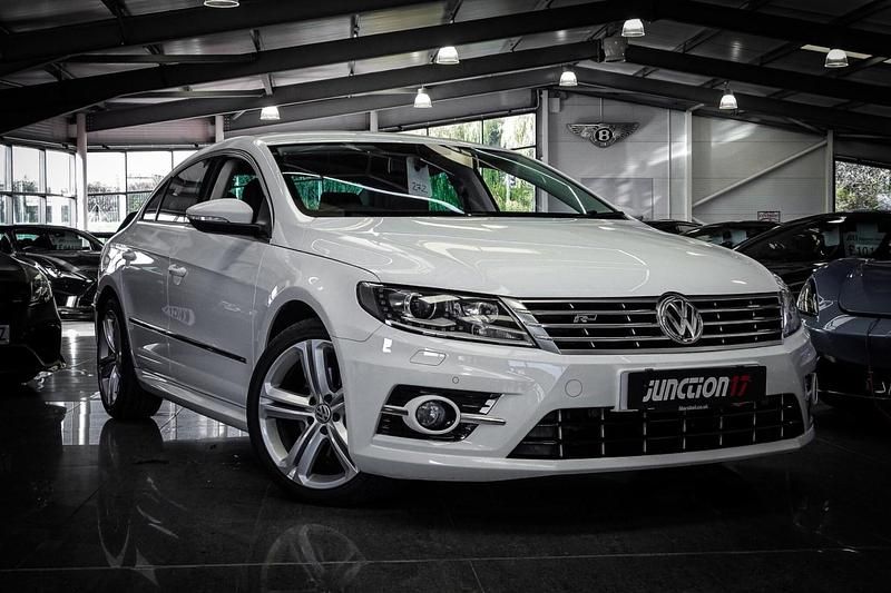 White Used 2016 VW CC R-line Sedan | £8,688 (Fair price) - Image 1/4