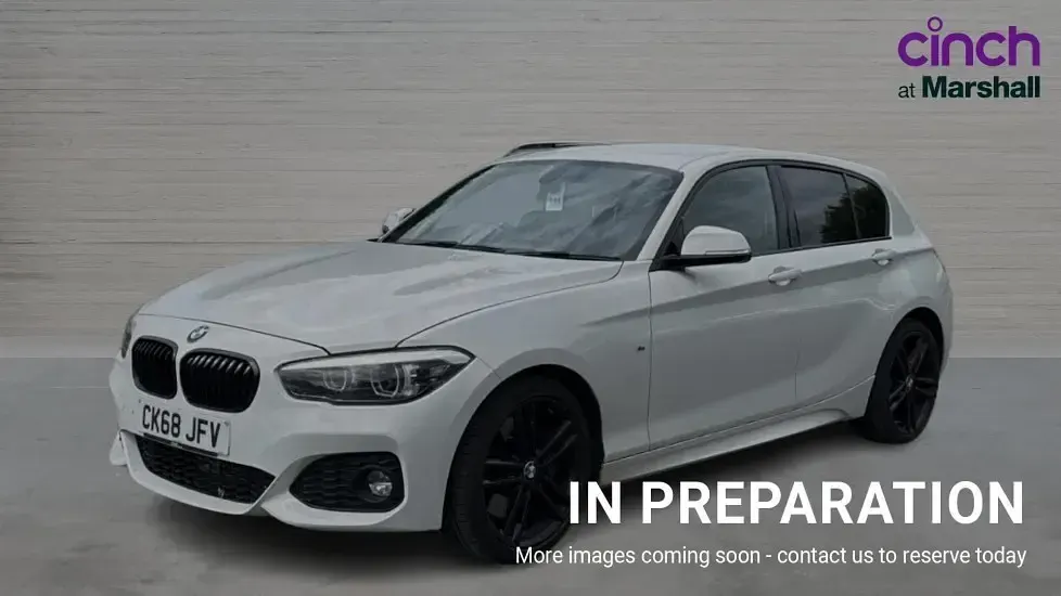 Used BMW 116 Efficient Dynamics 116 HP (85 kW) 2018 White Hatchback