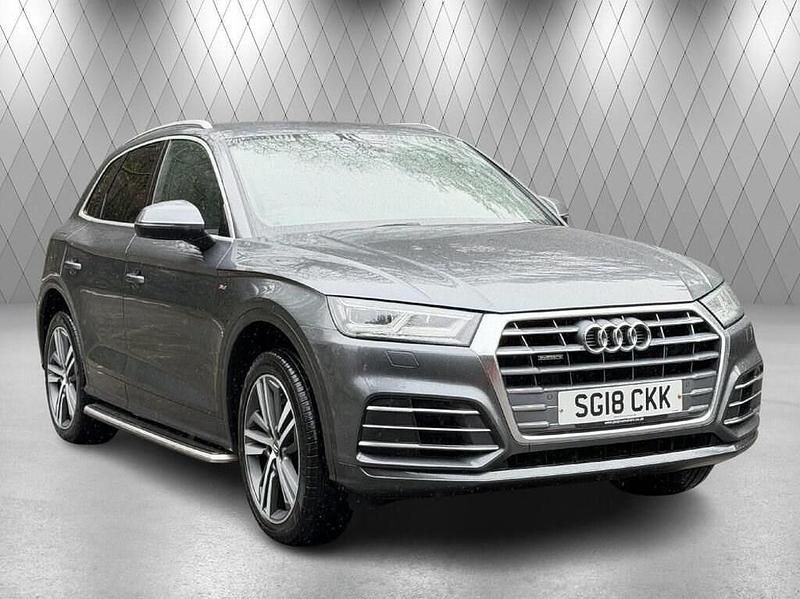 Used Audi Q5 S-Line 190 HP (139 kW) 2018 Grey SUV