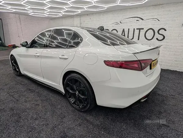 Used Alfa Romeo Giulia 2019 White Sedan