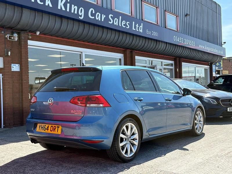 Used VW Golf VII GT 2014 Pacific blue Hatchback