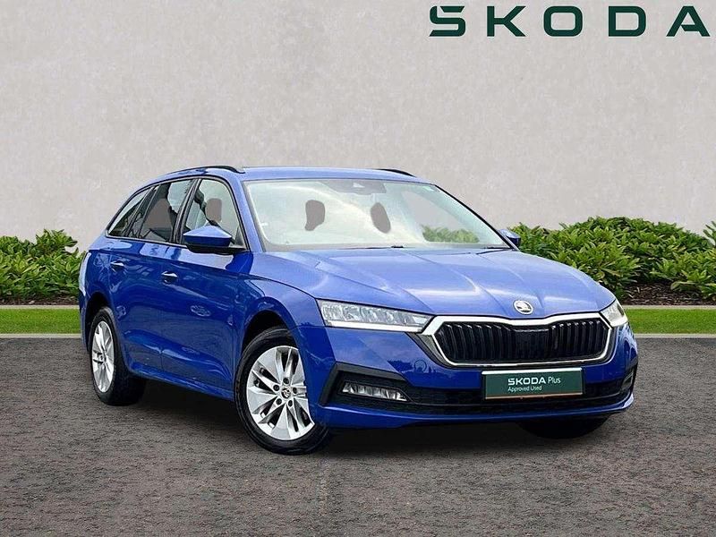 Blue Used 2022 Skoda Octavia SE Estate | £16,695 (Fair price) - Image 1/4