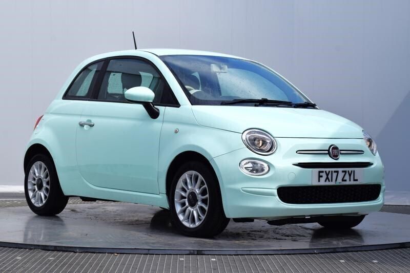 Green Used 2017 Fiat 500 Pop Star Hatchback | £5,699 (Fair price) - Image 1/4