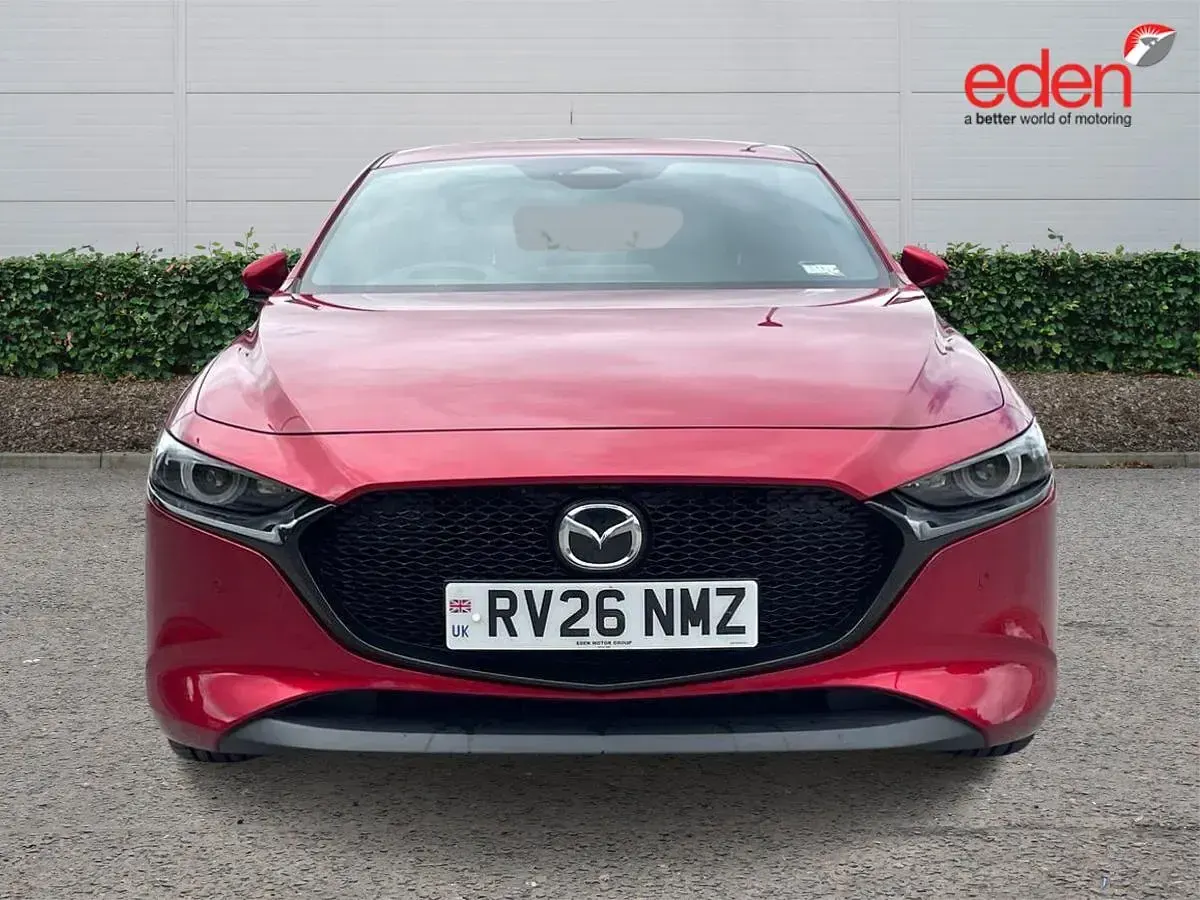 Used Mazda 3 Exclusive-Line 186 HP (136 kW) 2026 Red Hatchback