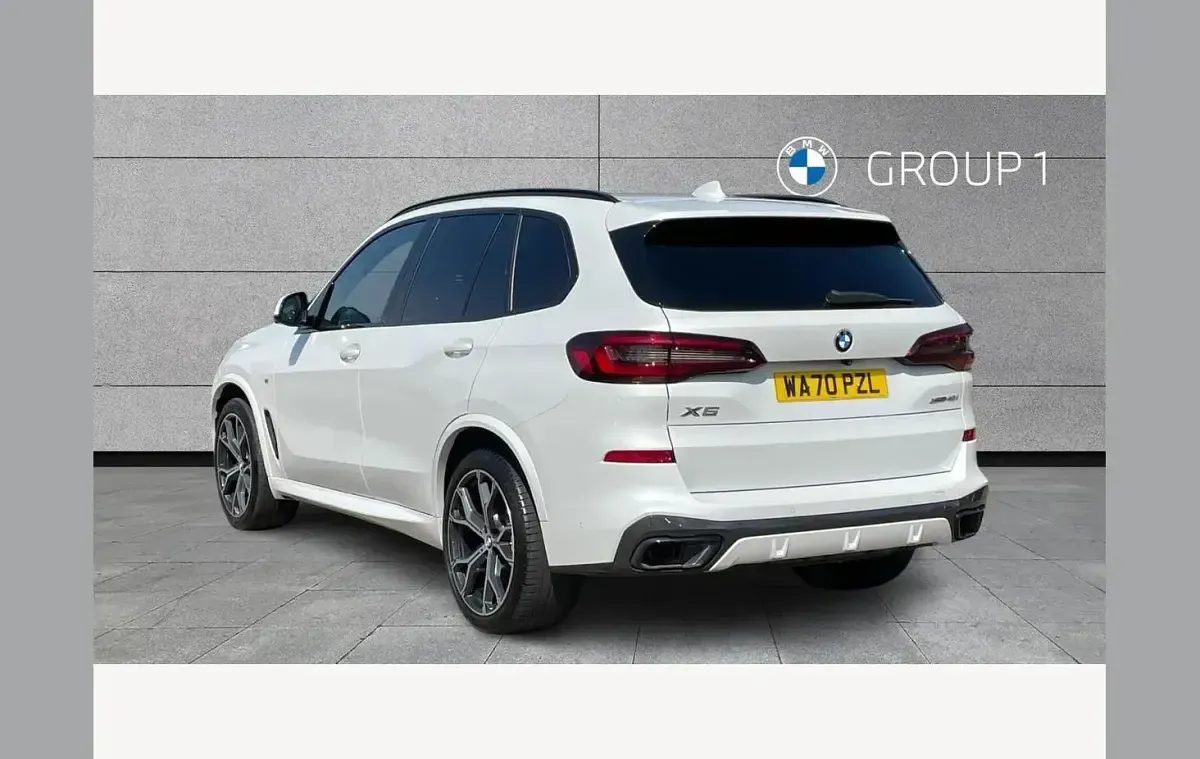 Used BMW X5 M Sport 340 HP (250 kW) 2020 White SUV