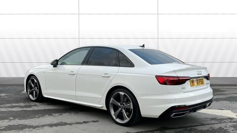 Used Audi A4 Black Edition 150 HP (110 kW) 2020 White Sedan