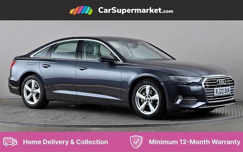 Grey Used 2021 Audi A6 Sport Sedan | £20,187 (Fair price) - Image 1/4