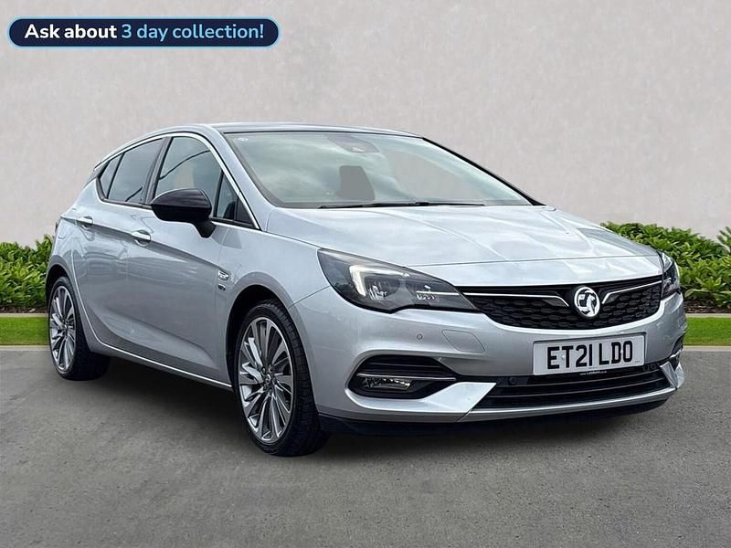Used Vauxhall Astra Edition 145 HP (106 kW) 2021 Silver Hatchback