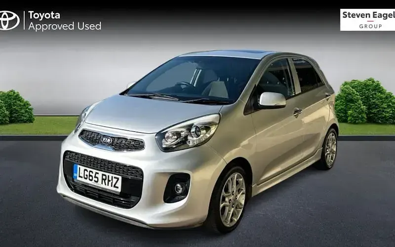 Used Kia Picanto 86 HP (63 kW) 2015 Silver Hatchback