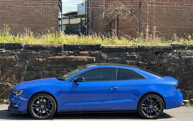 Used Audi S5 Black Edition 333 HP (244 kW) 2016 Blue Coupe