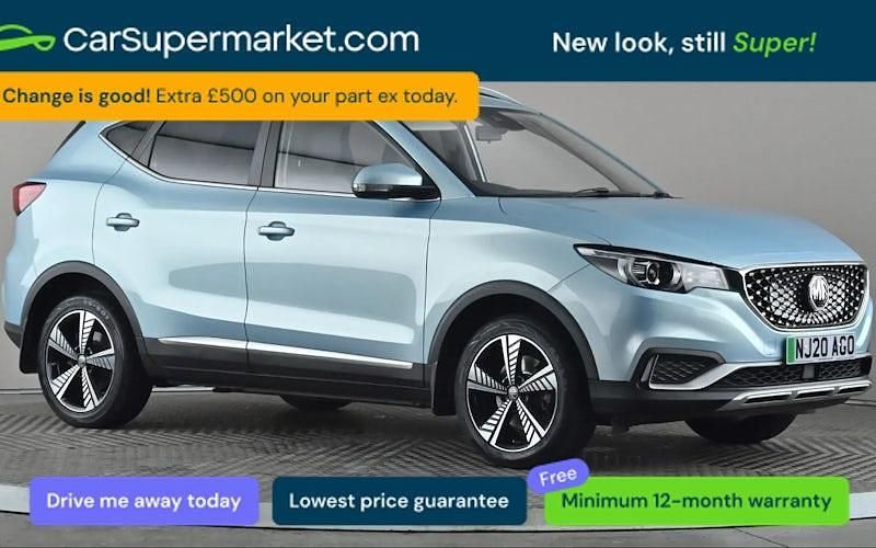 Used MG ZS Exclusive 105 kW (143 HP) 2020 Blue SUV