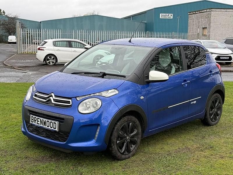 Begagnad Citroën C1 72 HK (52 kW) 2020 Blå Halvkombi