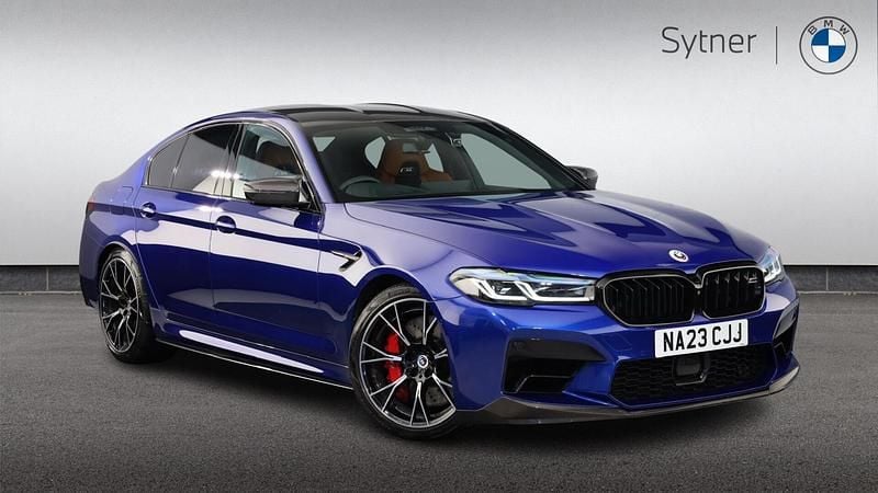 Blue Used 2023 BMW M5 Competition Edition | £68,000 (Fair price) - Image 1/4