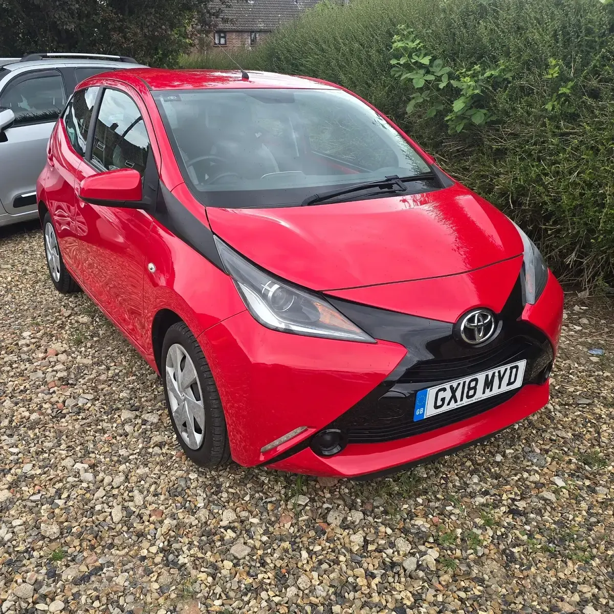 Used Toyota Aygo X-play 2018 Red Hatchback