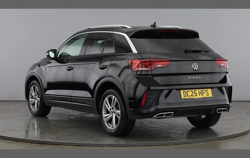 Used VW T-Roc R-line 150 HP (110 kW) 2025 Black SUV
