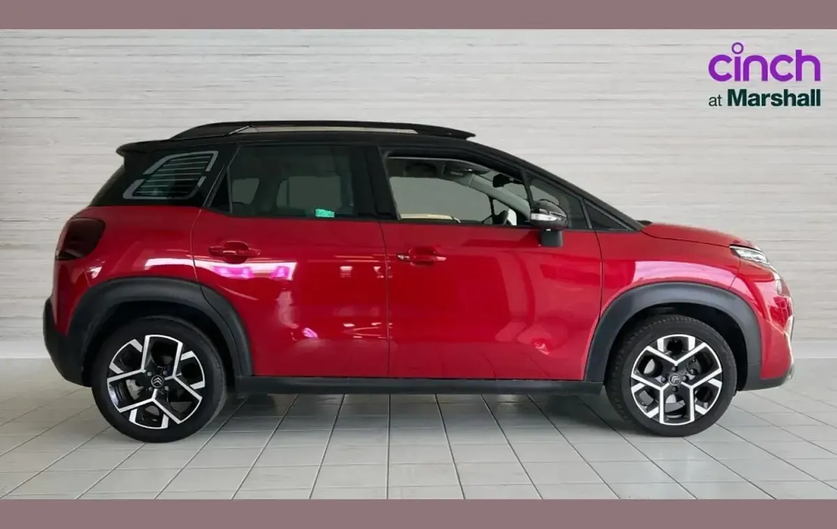 Usado Citroën C3 Aircross PureTech 128 CV (94 kW) 2021 Rojo SUV