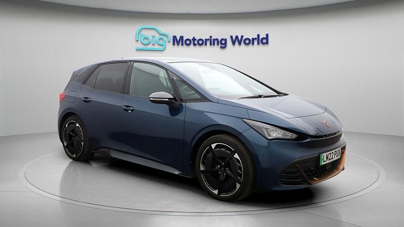 Used Cupra Born 150 kW (204 HP) 2022 Blue Hatchback