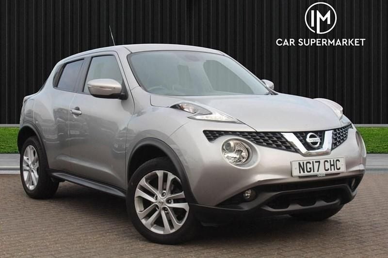 Silver Used 2017 Nissan Juke N-Connecta SUV | £5,385 (Fair price) - Image 1/1