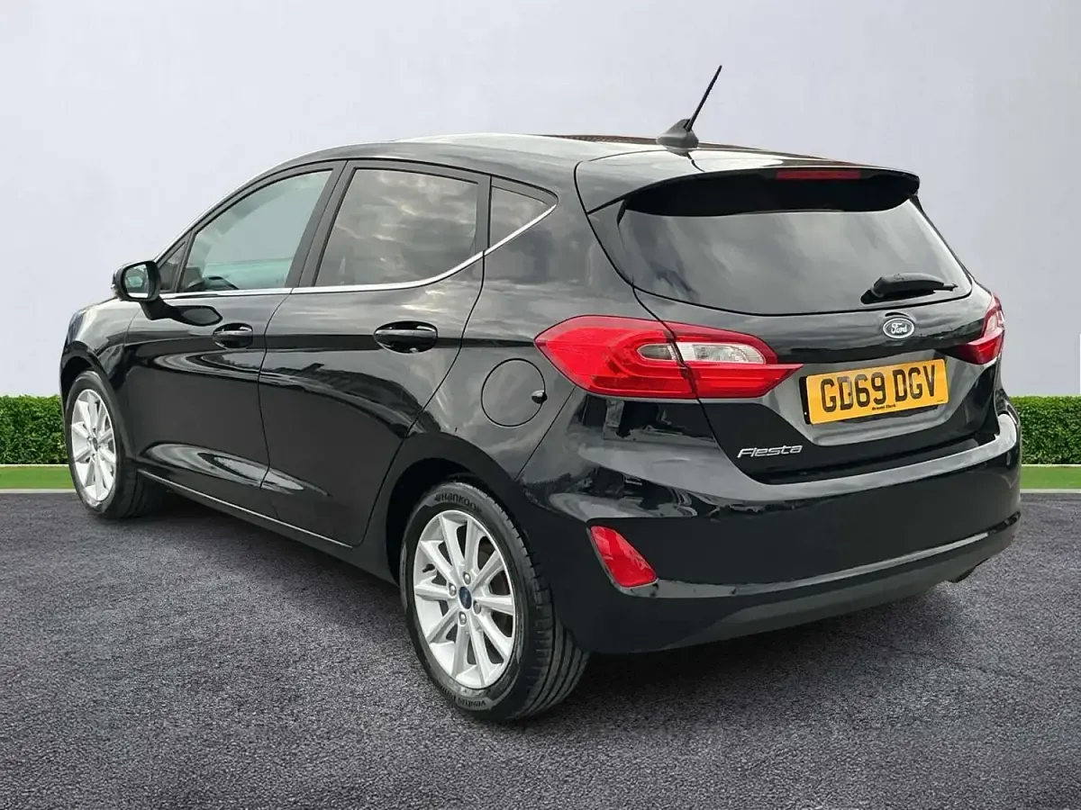 Used Ford Fiesta Titanium 2019 Black Hatchback