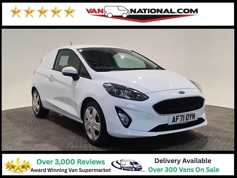 Green Used 2021 Ford Fiesta Trend Van | £9,990 (Fair price) - Image 1/3