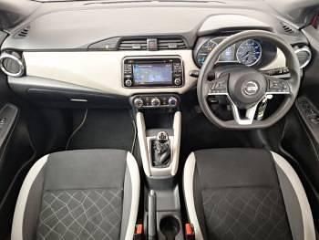 Used Nissan Micra Acenta 90 HP (66 kW) 2018 Red Hatchback