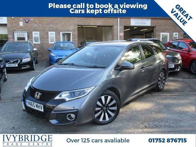 Grey Used 2015 Honda Civic SR Estate | £6,795 (Fair price) - Image 1/2