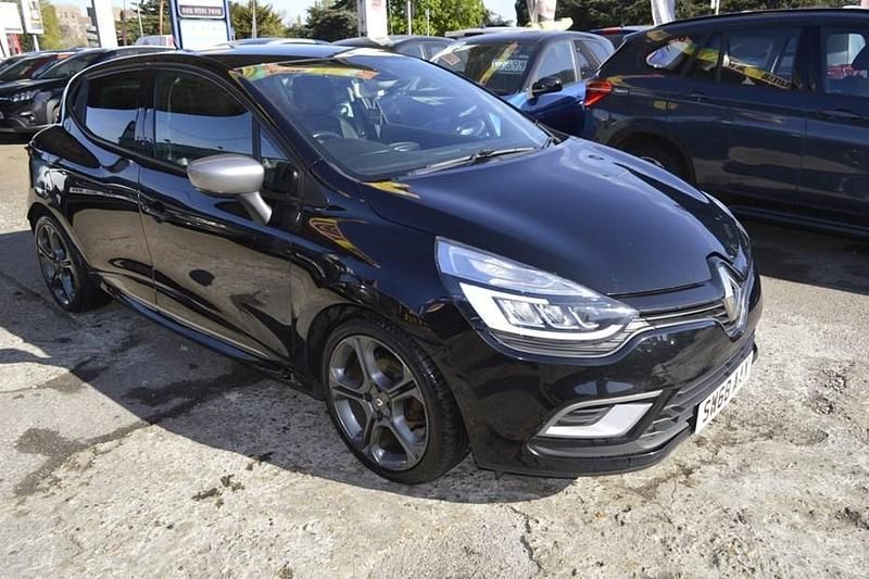 Used Renault Clio IV GT-Line 90 HP (66 kW) 2018 Black Hatchback