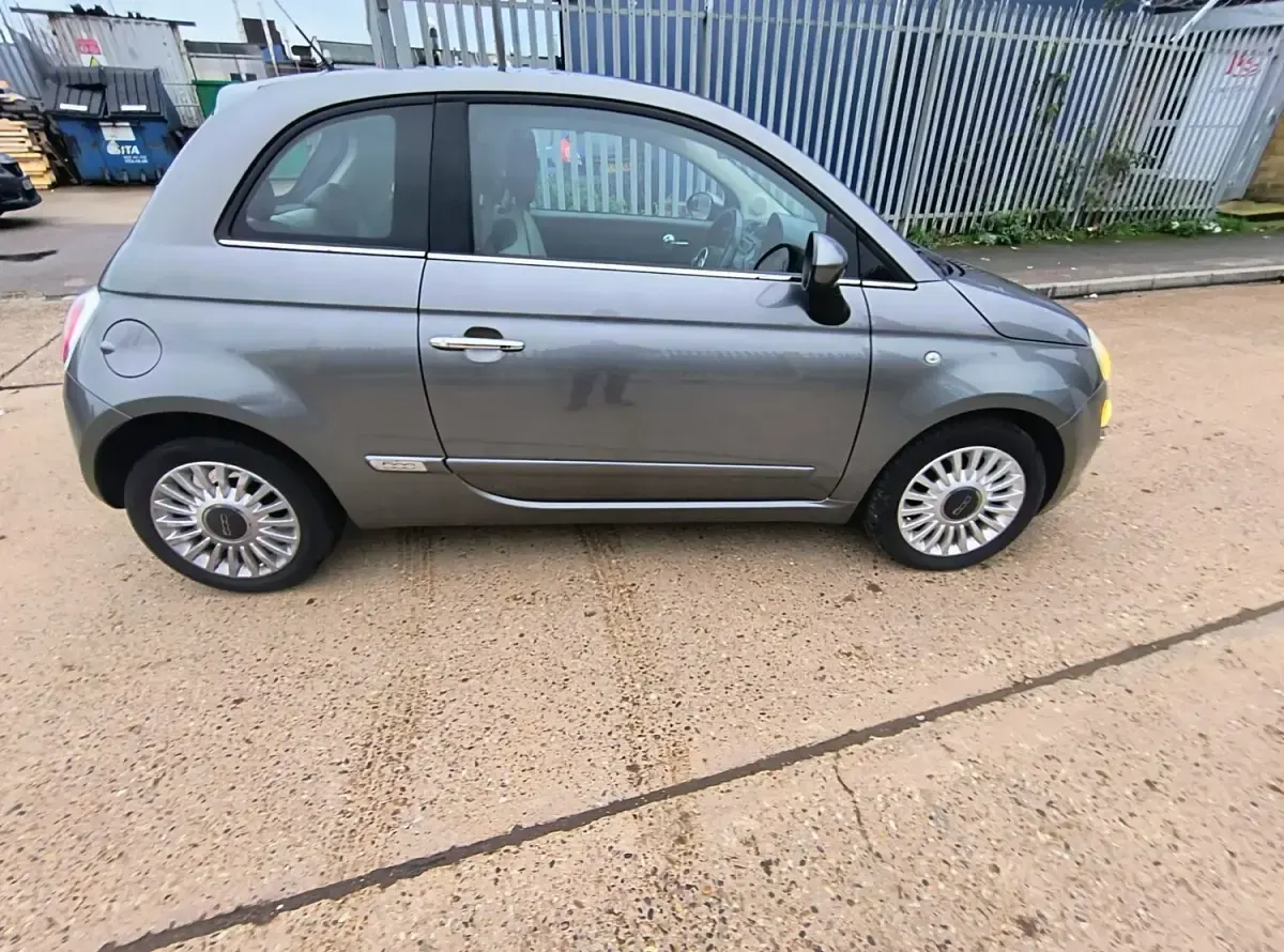 Used Fiat 500 Lounge 69 HP (50 kW) 2010 Grey Hatchback