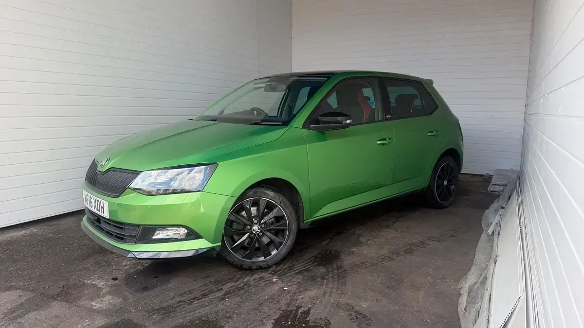 Used Skoda Fabia Monte Carlo 110 HP (80 kW) 2016 Green Hatchback
