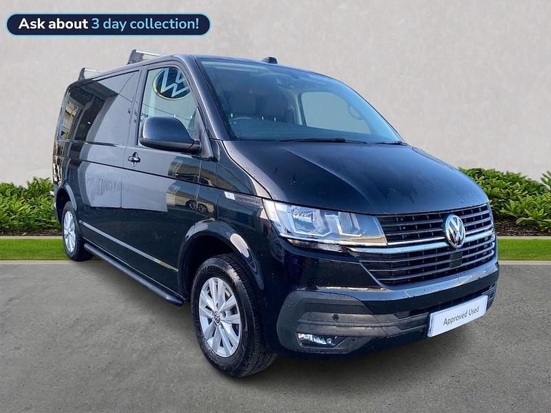 Used VW Transporter Highline 110 HP (80 kW) 2022 Black Van
