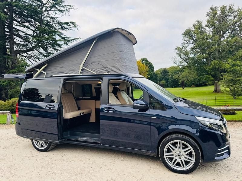 Blue Used 2019 Mercedes V220 AMG line MPV | £45,000 (Fair price) - Image 1/4