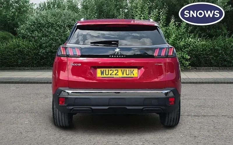 Used Peugeot 3008 Allure Premium 224 HP (164 kW) 2022 Red SUV