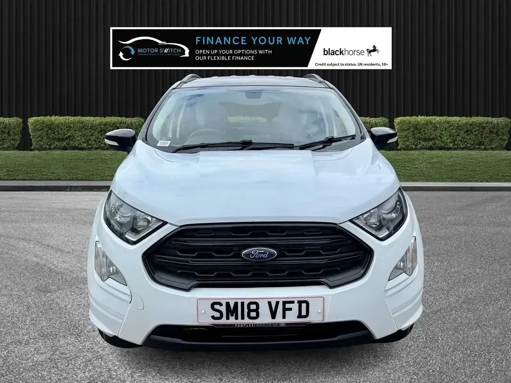 Used Ford Ecosport ST-Line 140 HP (102 kW) 2018 White SUV