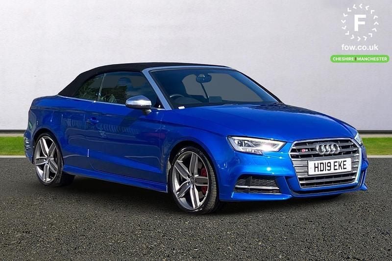 Blue Used 2019 Audi A3 Cabriolet Comfort Cabriolet | £21,099 (Expensive) - Image 1/4