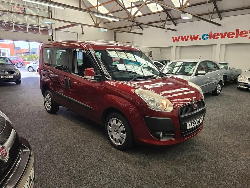 Used Fiat Doblò 95 HP (69 kW) 2015 Red MPV