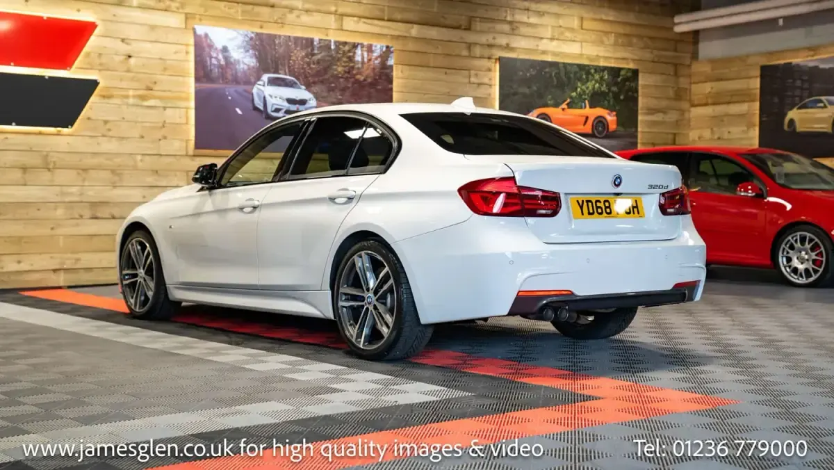 Begagnad BMW 320 M Sport 2018 Vit Sedan