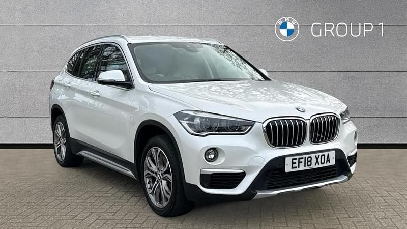 Used BMW X1 xLine 192 HP (141 kW) 2018 White SUV