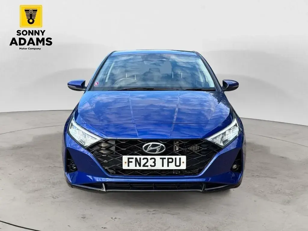 Used Hyundai i20 Premium 2023 Blue Hatchback