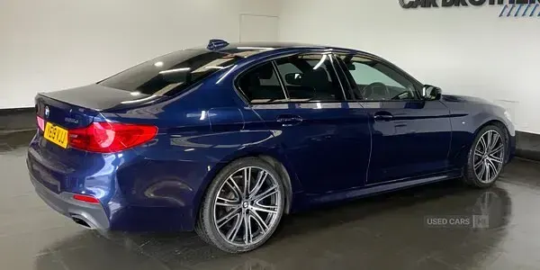 Used BMW 530 M Sport 261 HP (191 kW) 2019 Blue Sedan